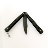 Vreckový nôž motýlik black 22/9cm - cena, porovnanie