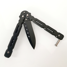 Nôž motýlik black III. 16/7cm