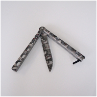 Nôž motýlik SKULL - cena, porovnanie