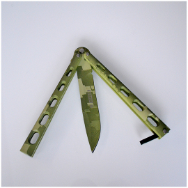 Nôž motýlik Camouflage