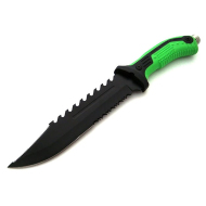 Nôž taktický black/green 32cm - cena, porovnanie