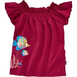 JAKO-O - Dievčenské tričko s morskými rybami