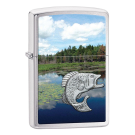 Zippo Zapaľovač Fish In Lake 3D