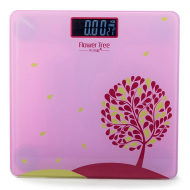Flower Tree - Digitálna osobná váha ružová - cena, porovnanie