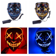 Maska LED svietiaca farebná - cena, porovnanie