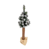 Vianočný stromček na pníku 100 cm zasnežený - cena, porovnanie