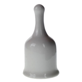 Dekoračný zvonček porcelánový 8 x 4,5 cm