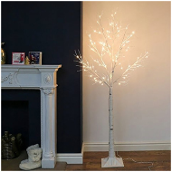Dekoračná vianočná breza 90 LED - cena, porovnanie