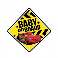 Tabuľka na auto - Baby on board - cena, porovnanie