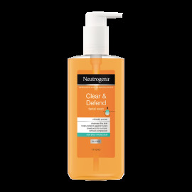 Neutrogena Clear & Defend 2% Salicyl Acid Face Wash 200ml