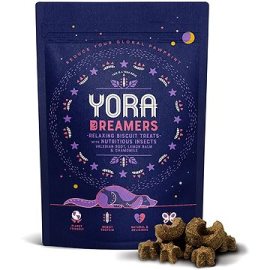 Yora Dog maškrty z hmyzu Dreamers upokojujúce 100g