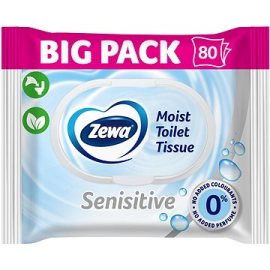 Zewa Sensitive vlhčený toaletný papier 80ks