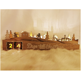 Vianočný LED kalendár