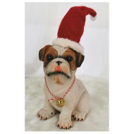 Vianočný psík s čiapkou - cena, porovnanie