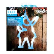 Vianočný LED Mikuláš 20cm  52-2V - cena, porovnanie