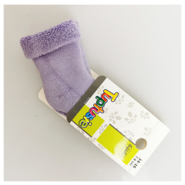 Tuptusie Ponožky pre kojencov froté 7-9cm