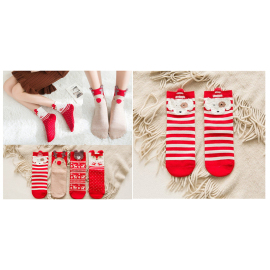 Tuptusie Vianočné sviatočné ponožky - PES
