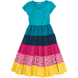 JAKO-O - Dievčenské farebné šaty č.80/86
