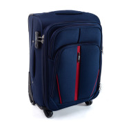 Rogal Modrý cestovný kufor "Practical" s expanderom M, L, XL - cena, porovnanie