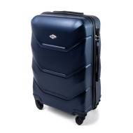 Rogal Modrý luxusný plastový kufor "Luxury" M, L, XL - cena, porovnanie