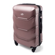 Rogal Ružový luxusný kufor do lietadla "Luxury" M - cena, porovnanie