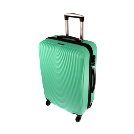 Rogal Zelený škrupinový cestovný kufor "Motion" M, L, XL
