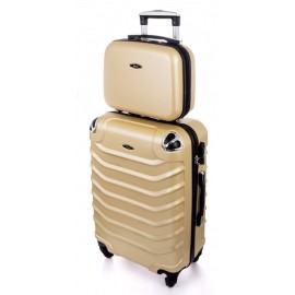 Rogal Zlatá 2 sada škrupinových kufrov "Premium" L, XL