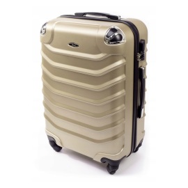 Rogal Zlatý škrupinový cestovný kufor "Premium" M, L, XL