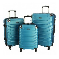 Rogal Tyrkysová sada 3 plastových kufrov "Premium" M, L, XL - cena, porovnanie