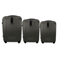 Rogal Čierny set 3 ľahkých plastových kufrov "Superlight" M, L, XL - cena, porovnanie