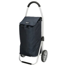 Beagles Tmavomodrý prémiový nákupný vozík na kolieskach “Aluman“