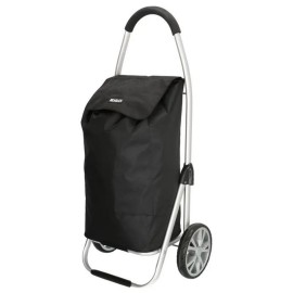 Beagles Čierny prémiový nákupný vozík na kolieskach “Aluman“