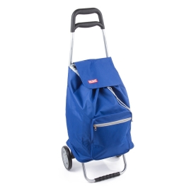 Run Away Modrá nákupná taška pre seniorov „Shopper“