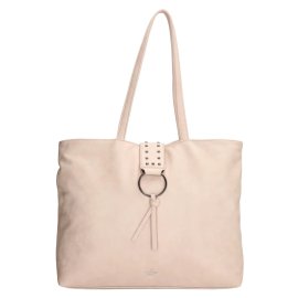 Charm London Béžová veľká shopper kabelka na rameno „Olivie“