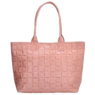 Charm London Ružová luxusná kožená shopper kabelka „Royal“ - cena, porovnanie