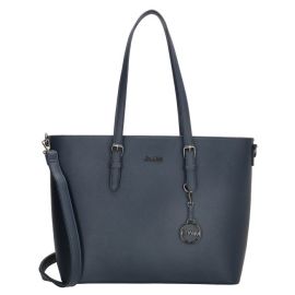 Charm London Tmavomodrá prémiová shopper kabelka „Rachel“