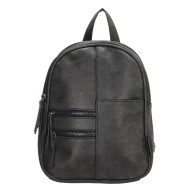 Beagles Čierny malý elegantný ruksak „Doublezip“ - cena, porovnanie