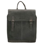 Hide & Stitches Čierny veľký prémiový kožený ruksak „Identity“ - cena, porovnanie