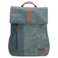 Beagles Modrý elegantný kožený batoh „Twister“ - cena, porovnanie