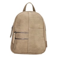 Beagles Svetlohnedý malý elegantný ruksak „Doublezip“ - cena, porovnanie
