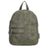 Beagles Tmavozelený malý elegantný ruksak „Doublezip“ - cena, porovnanie