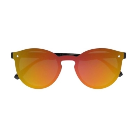 Sunmania Oranžové zrkadlové slnečné okuliare Rainbow