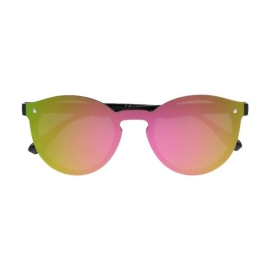 Sunmania Ružové zrkadlové slnečné okuliare Rainbow