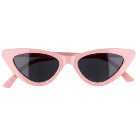 Sunmania Ružové dievčenské mačacie okuliare Kids Triangle