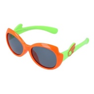 Sunmania Oranžovo-zelené bodkované detské okuliare Wings - cena, porovnanie