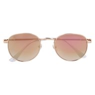 Sunmania Ružové slnečné okuliare pilotky Oval Classic - cena, porovnanie