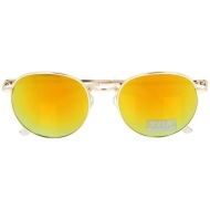 Sunmania Oranžové slnečné okuliare pilotky OvalClassic - cena, porovnanie