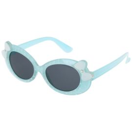 Sunmania Modro-biele detské slnečné okuliare Sweet