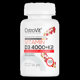 Ostrovit Vitamín D3 4000 + K2 100tbl