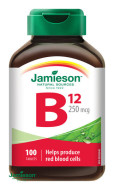Jamieson Vitamín B12 250mcg 100tbl - cena, porovnanie
